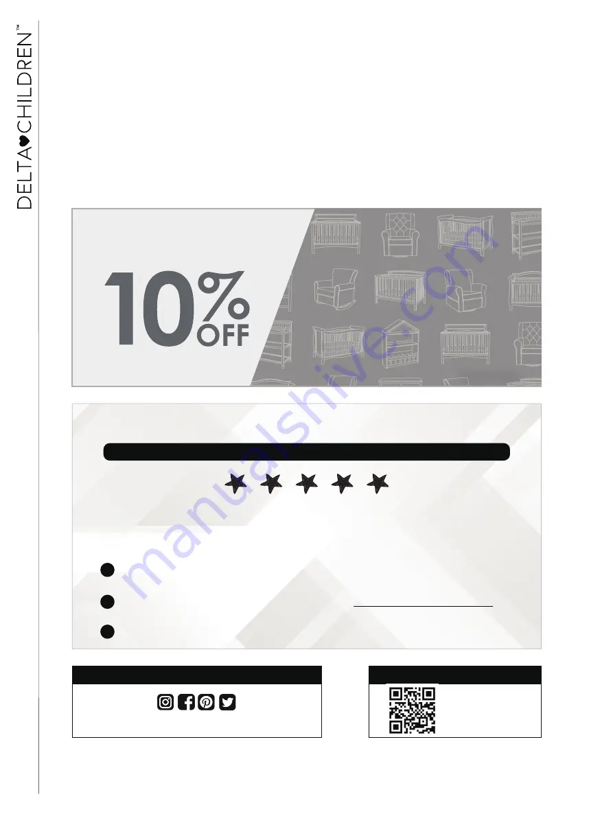 Delta Children W172451-318 Instructions Manual Download Page 4