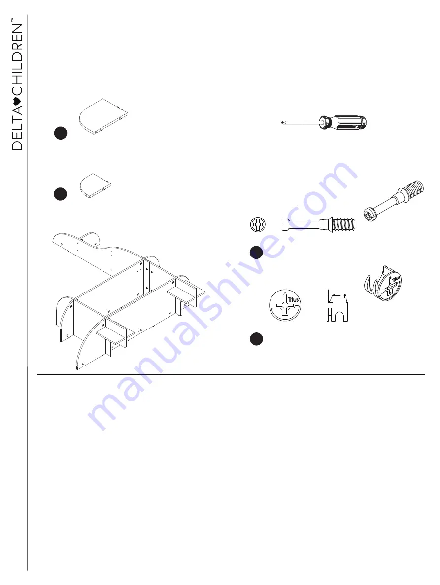 Delta Children W172451-318 Instructions Manual Download Page 28