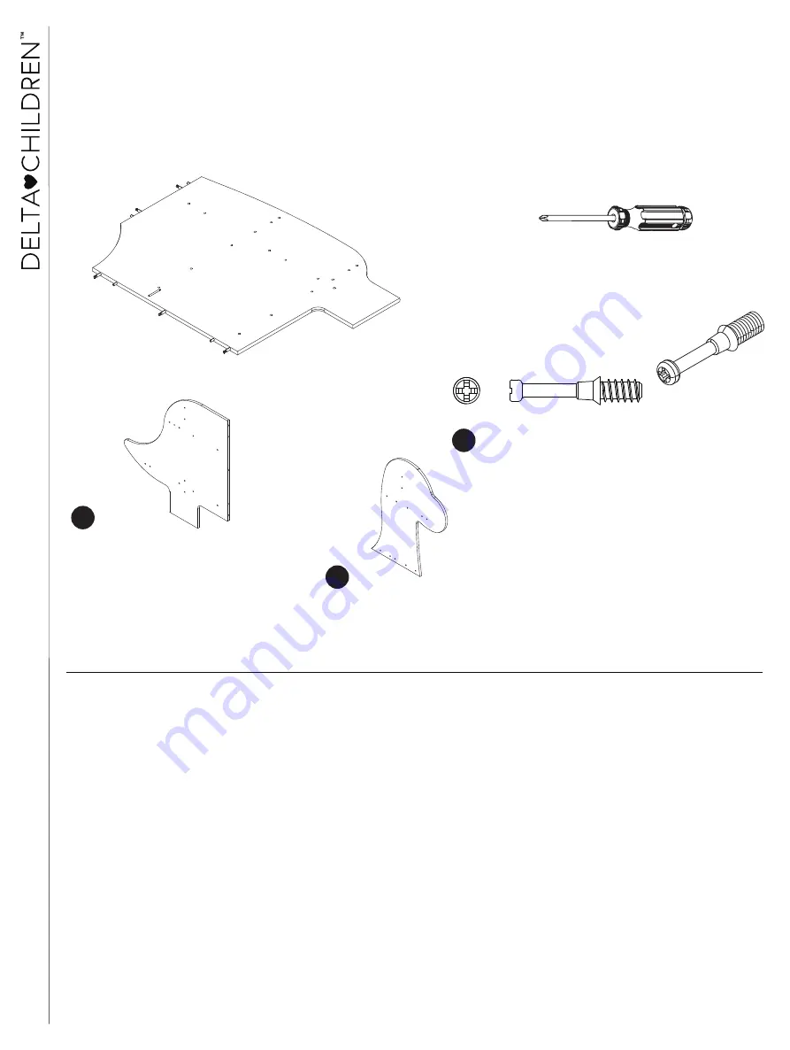 Delta Children W172451-318 Instructions Manual Download Page 32