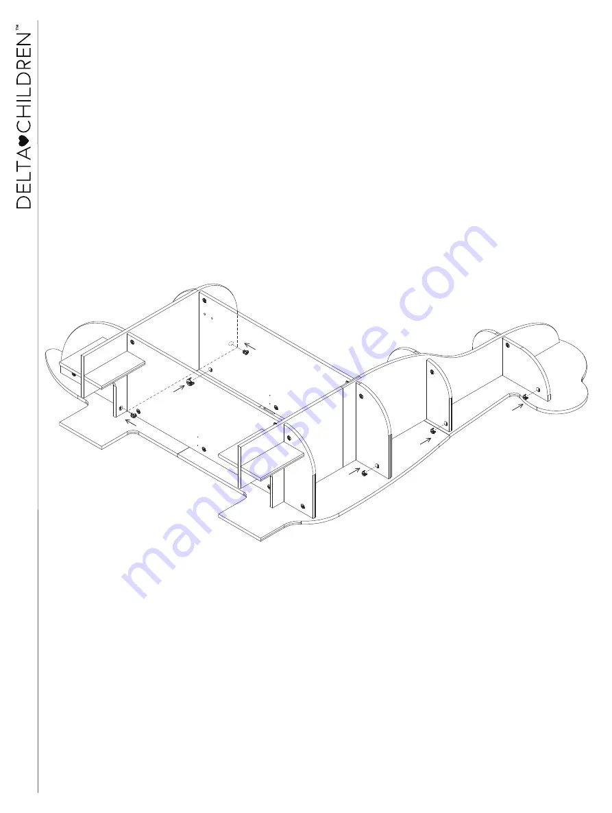 Delta Children W172451-318 Instructions Manual Download Page 36