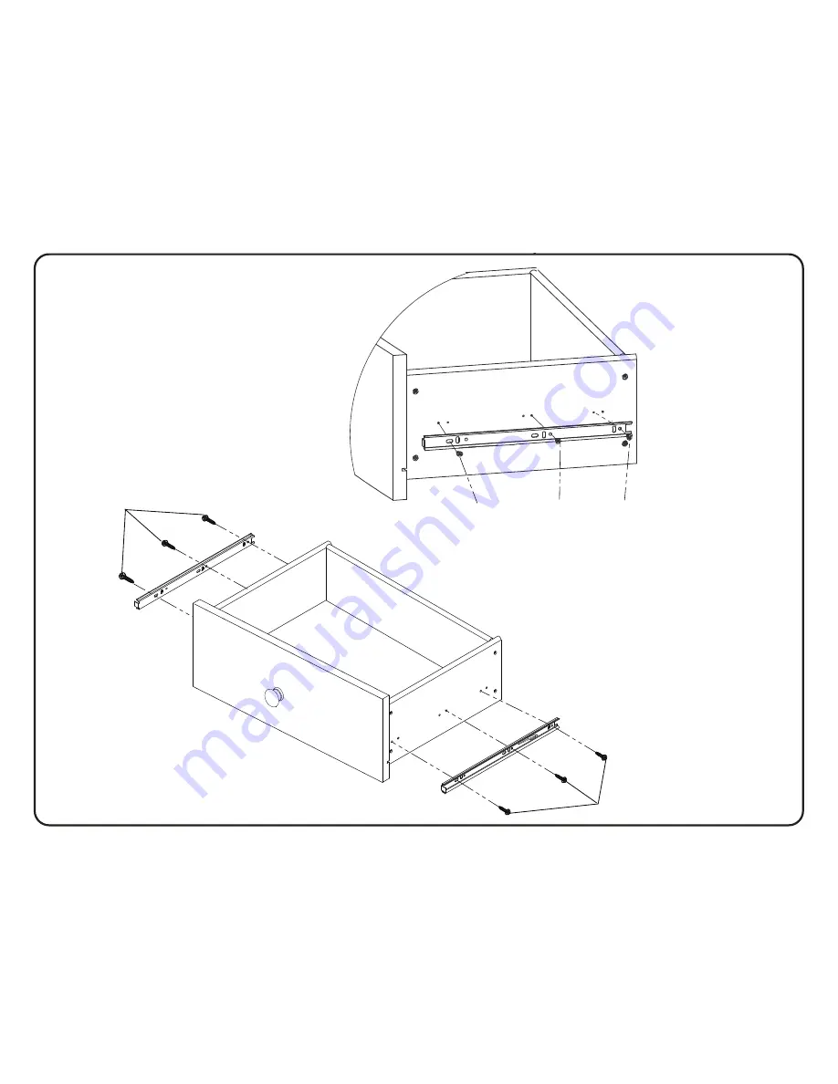 Delta Childrens Products Simmons Juvenile Furniture 327040 Assembly Instructions Manual Download Page 43