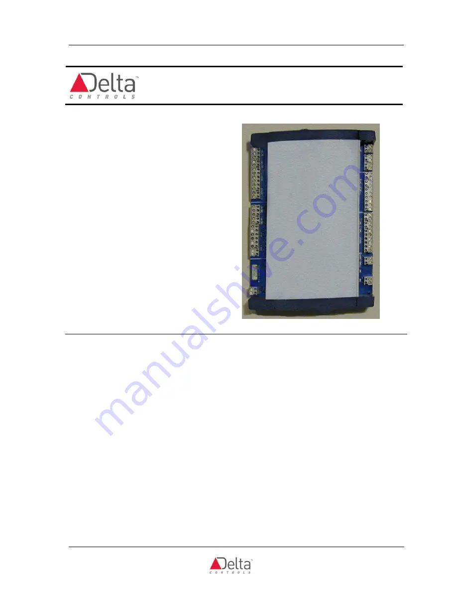 Delta Controls ADM-2W704 Installation And Application Manual Download Page 1