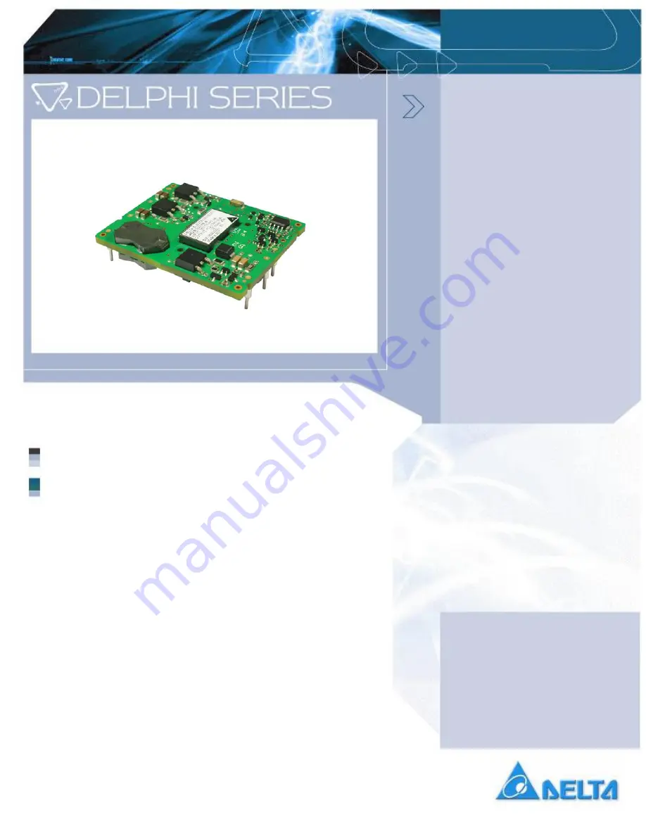 Delta Electronics Delphi Series L48DB Скачать руководство пользователя страница 1