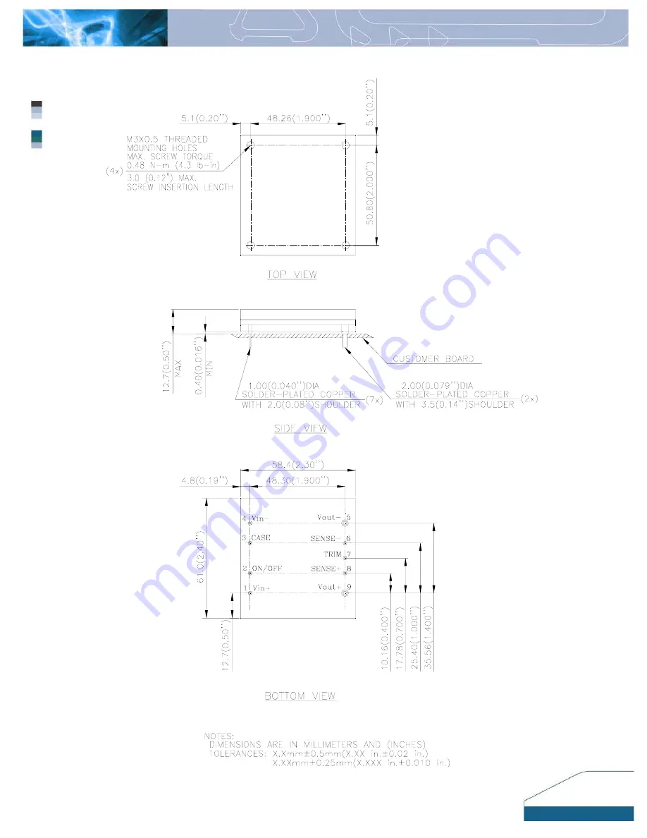 Delta Electronics H48SA12025 Datasheet Download Page 13