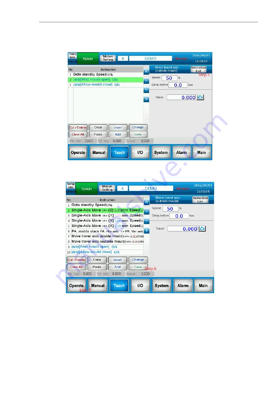 Delta Electronics HMC Series Manual Download Page 103