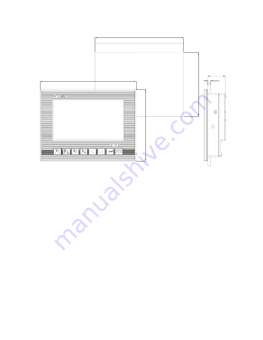 Delta Electronics Network Device DOP-B Quick Start Manual Download Page 13