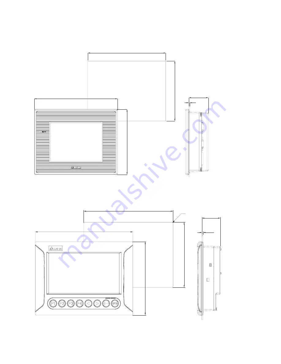 Delta Electronics Network Device DOP-B Quick Start Manual Download Page 40