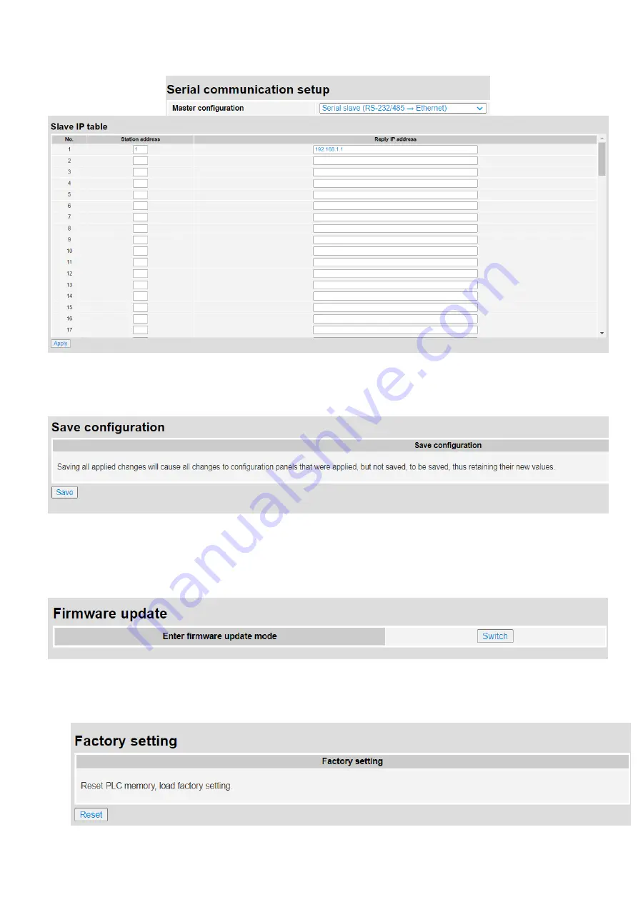 Delta Electronics Network Device IFD9506 Operation Manual Download Page 53