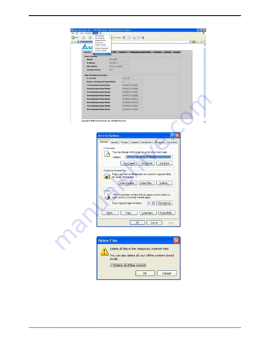 Delta Electronics RTU-EN01 Operation Manual Download Page 43