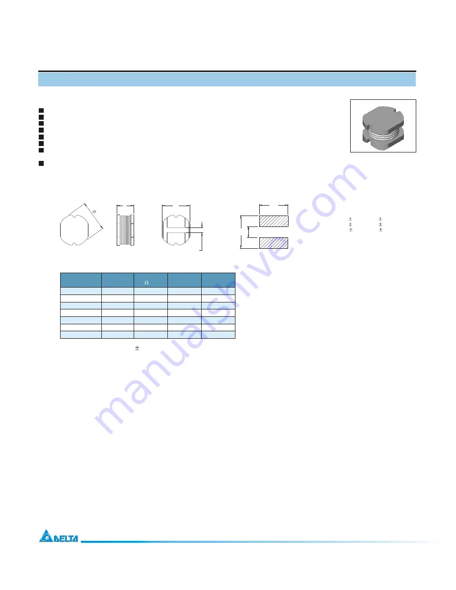 Delta Electronics SI415 Specification Sheet Download Page 1