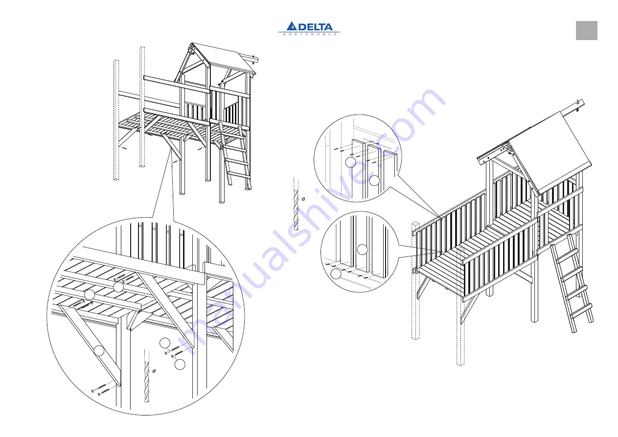 Delta Gartenholz Multi-Play Manual Download Page 24