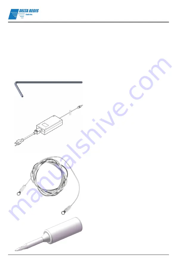 Delta Regis DRFF-530R Operation And Setup Manual Download Page 3