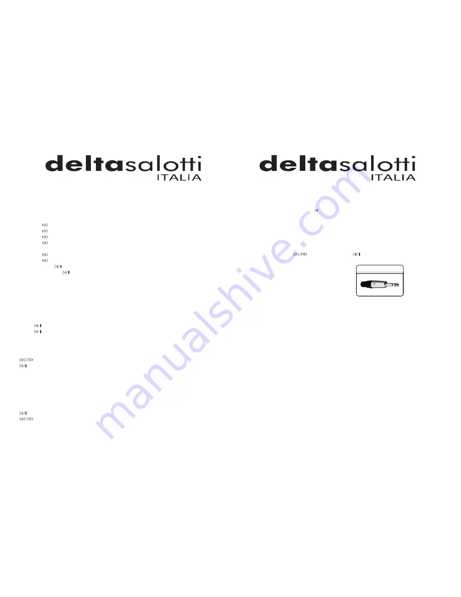 delta Salotti SOUND 2013 User Manual Download Page 3