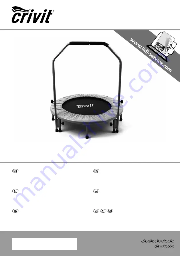 DELTA-SPORT Crivit FT-4616 Instructions For Use Manual Download Page 1