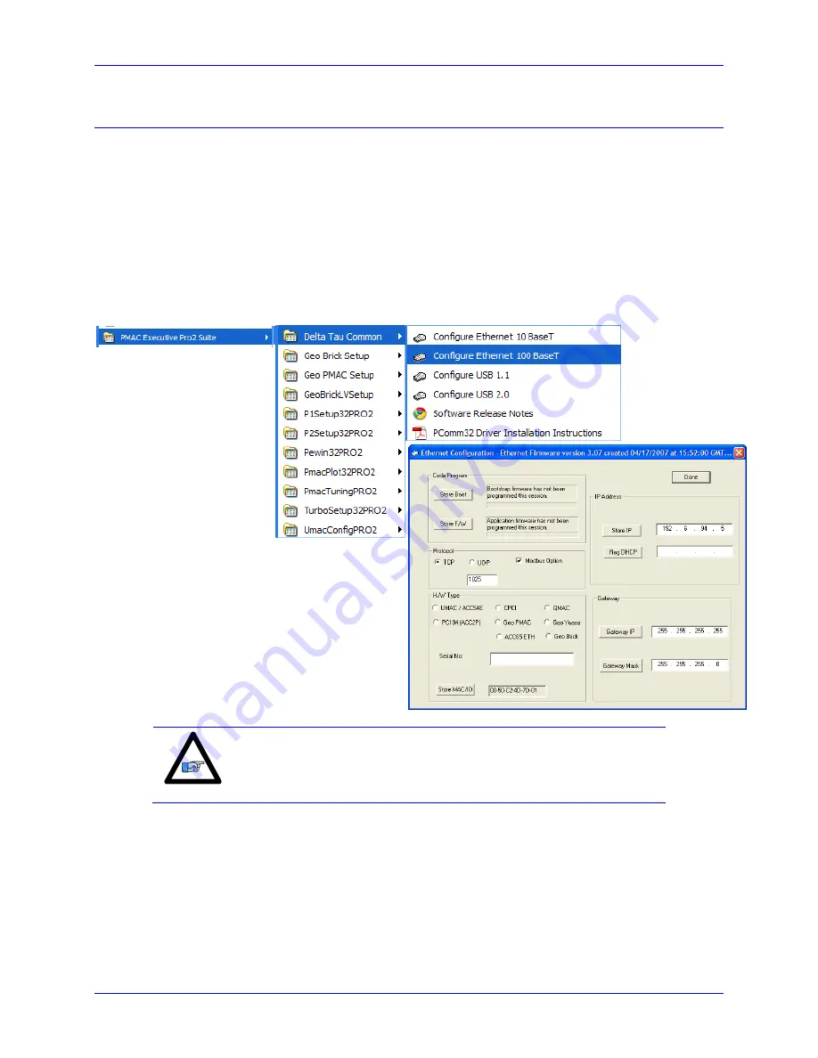 Delta Tau Geo Brick User Manual Download Page 275