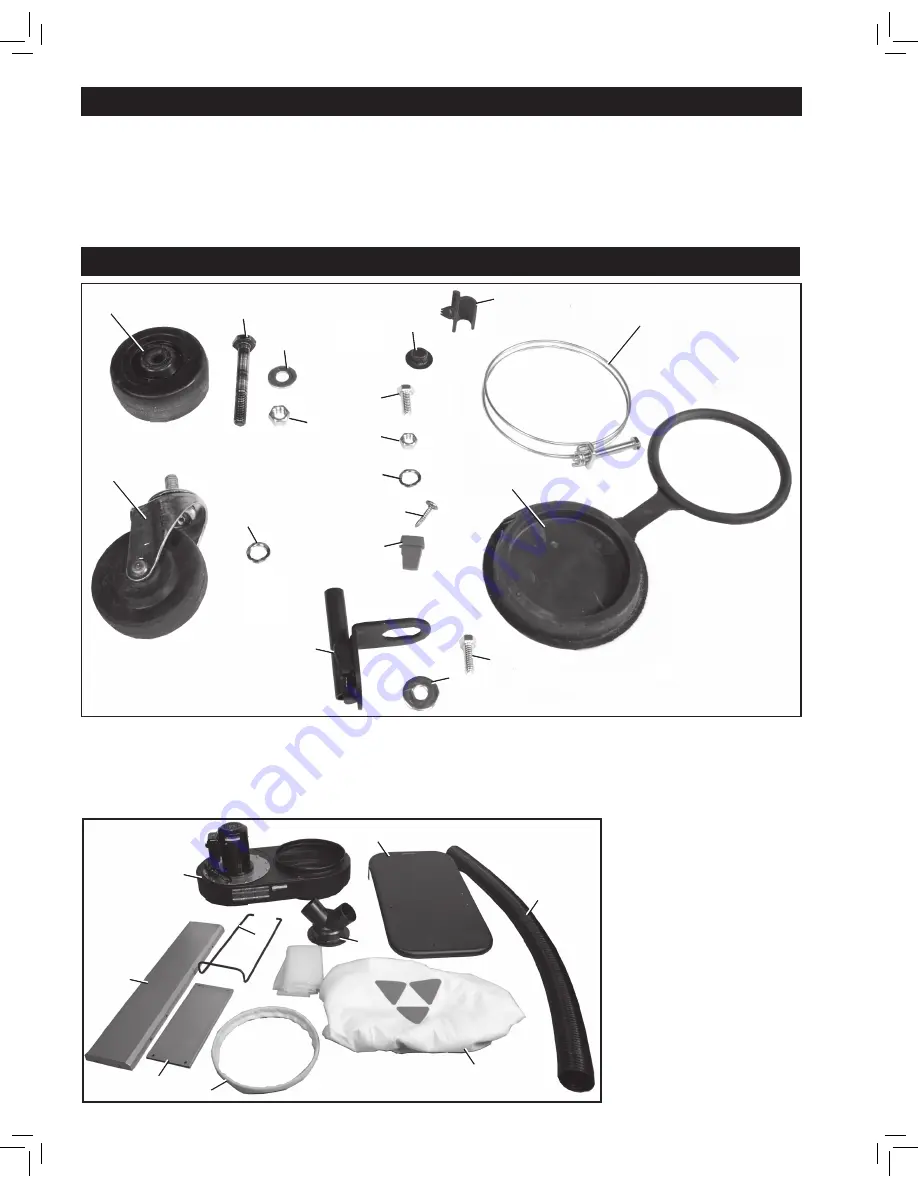 Delta 1-1/2 H.P. DUST COLLECTOR 50-786 Instruction Manual Download Page 6