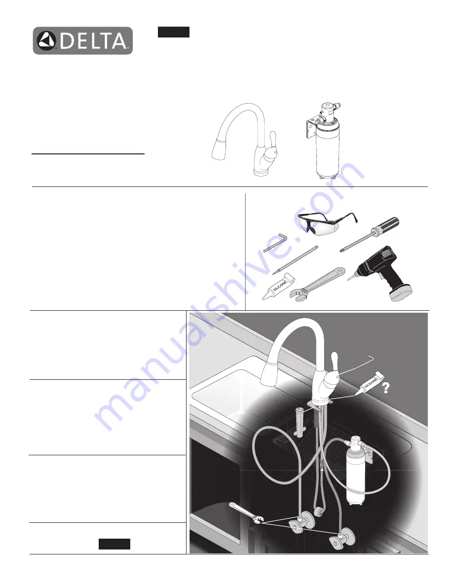 Delta 19939F-DST Series Installation Manual Download Page 1