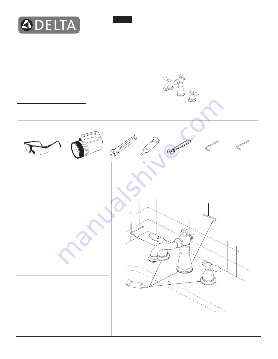 Delta 2755 Series Installation Instruction Download Page 2