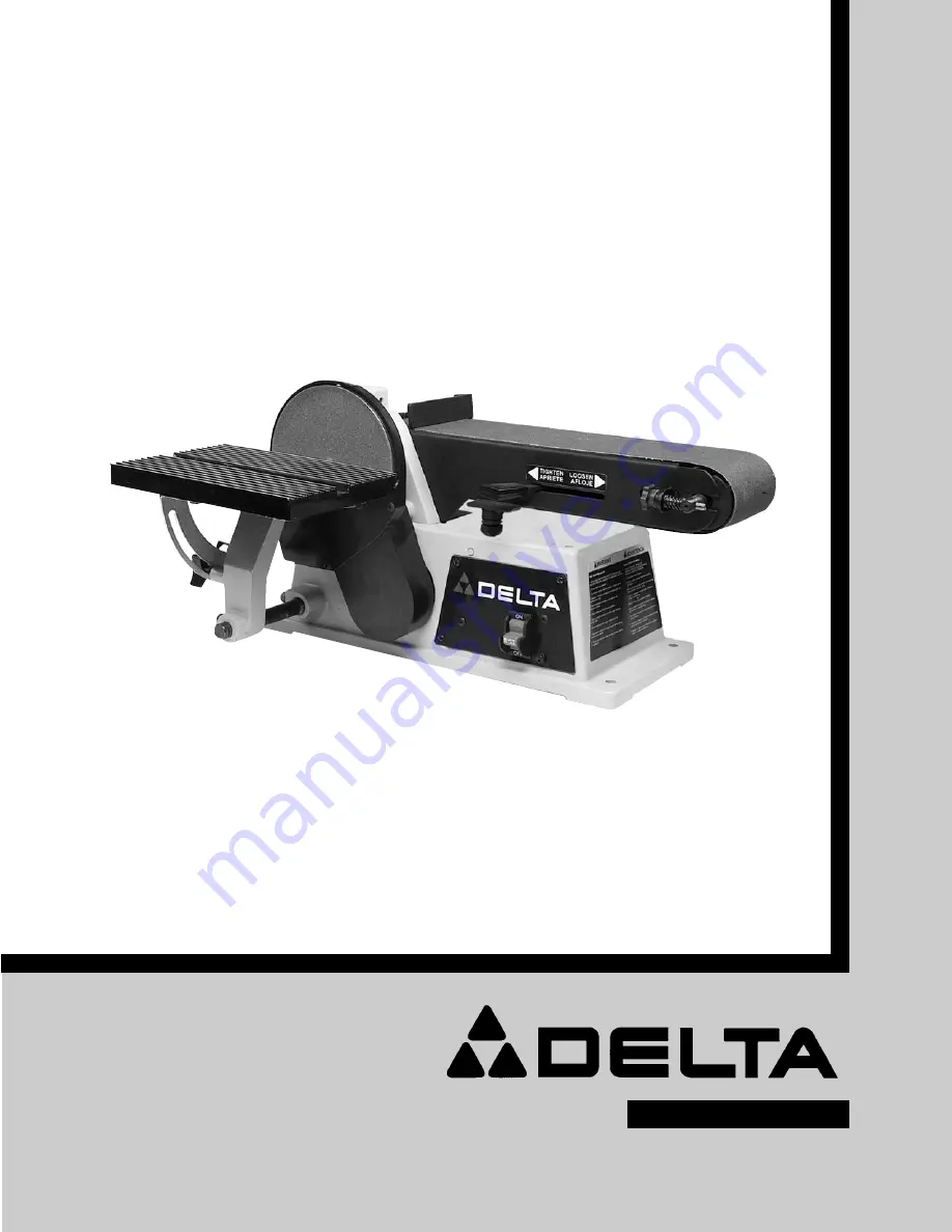 Delta 31-460 Instruction Manual Download Page 1