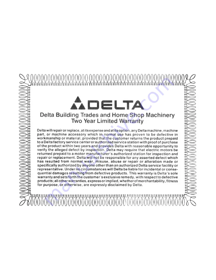 Delta 34-444 Instruction Manual Download Page 25