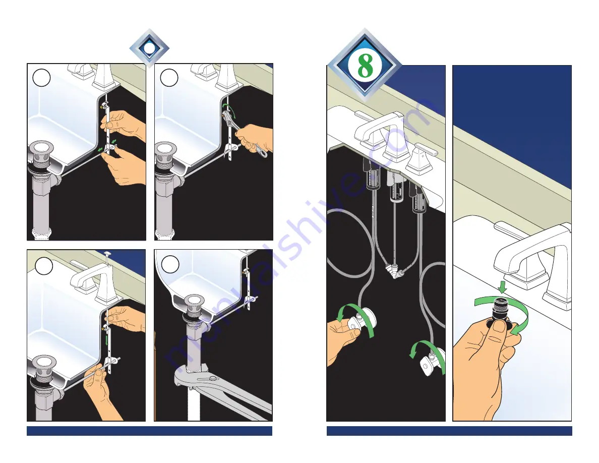 Delta 3564-MPU-DST Ez Anchor Series Quick Start Manual Download Page 15