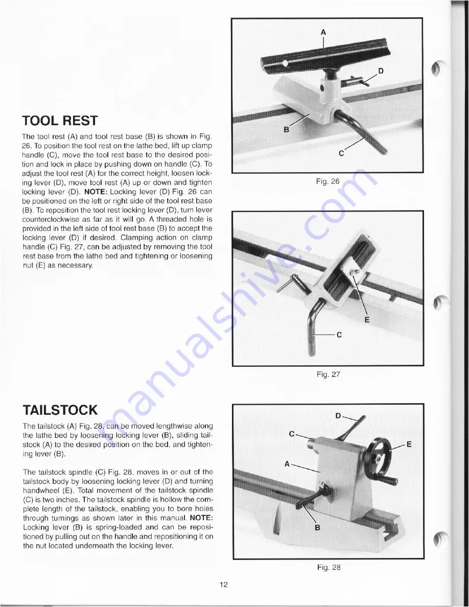 Delta 434-08-651-0006 Instruction Manual Download Page 12