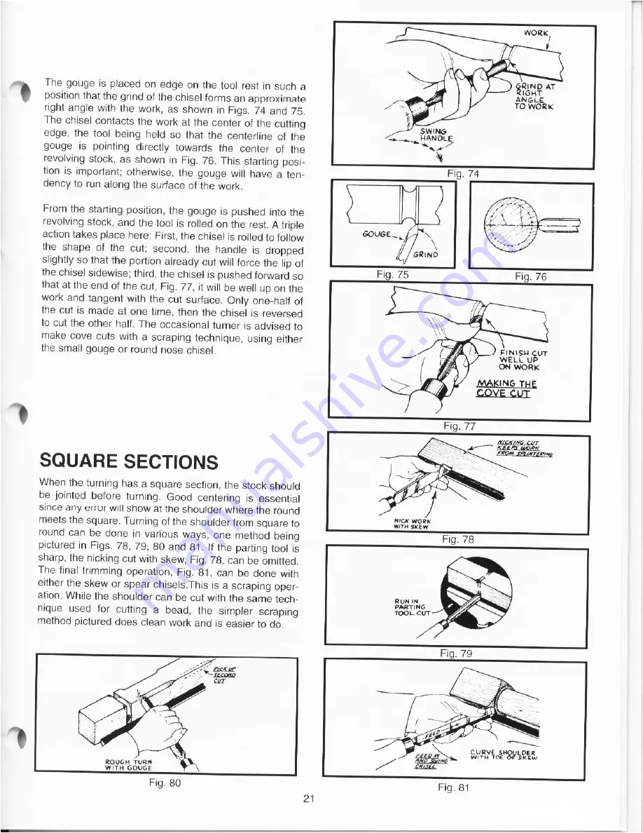 Delta 434-08-651-0006 Instruction Manual Download Page 21