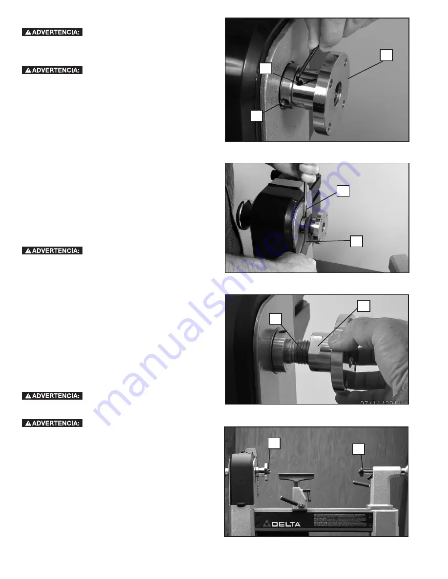 Delta 46-455 Instruction Manual Download Page 42