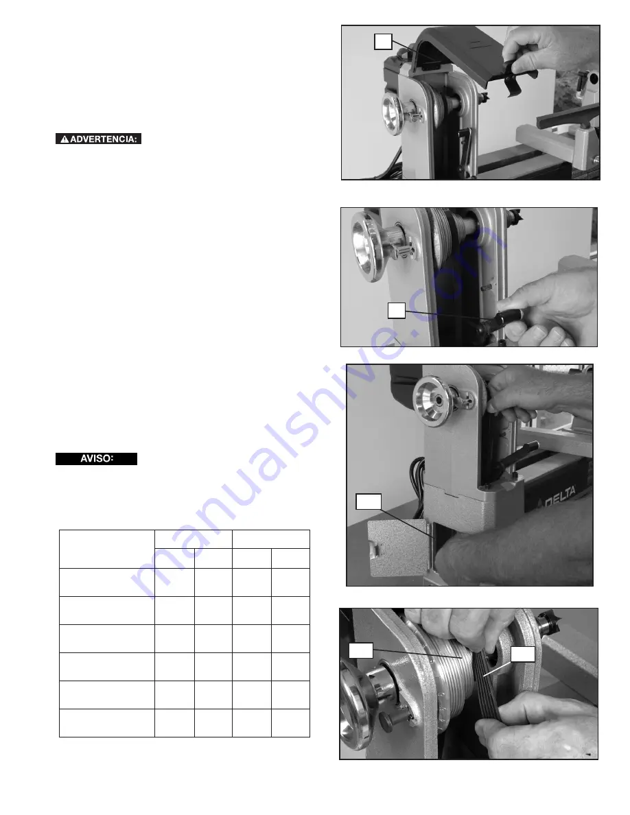 Delta 46-455 Instruction Manual Download Page 45