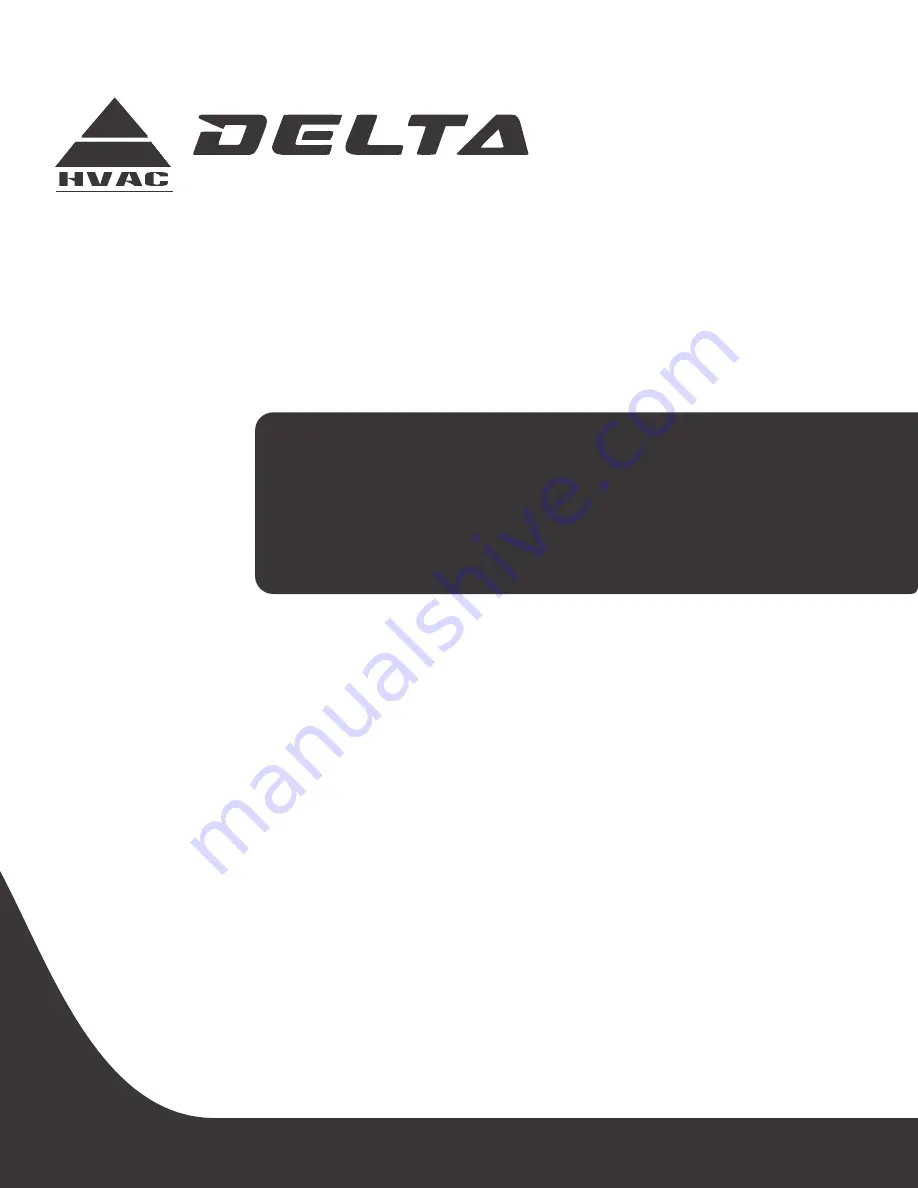 Delta 80CO008J24 Instruction Manual Download Page 1