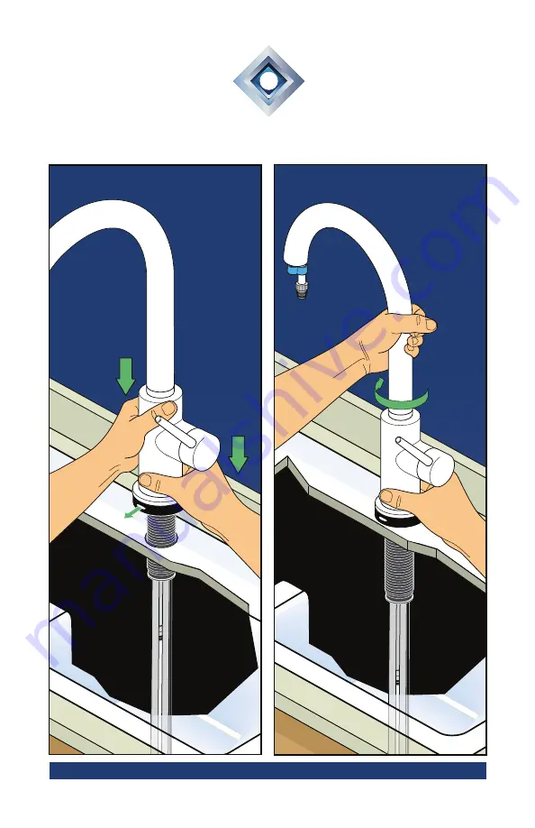 Delta 9159T-DST Quick Start Manual Download Page 8