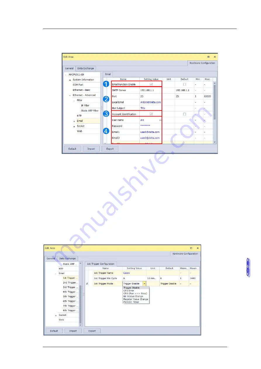 Delta AH500 series Hardware Operation Manual Download Page 388