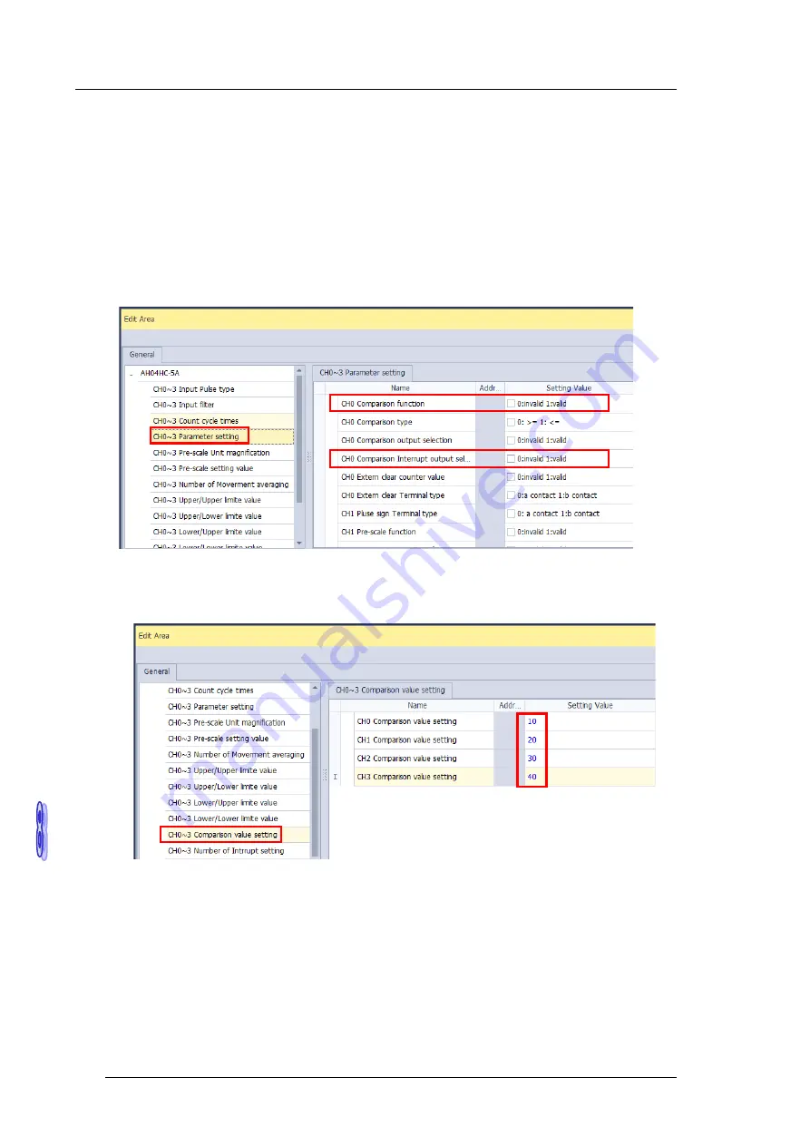 Delta AH500 series Hardware Operation Manual Download Page 399