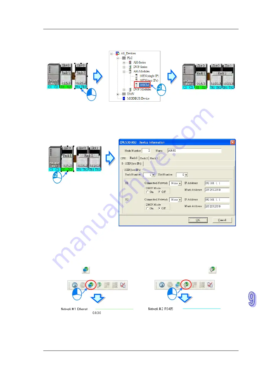 Delta AH500 series Hardware Operation Manual Download Page 418