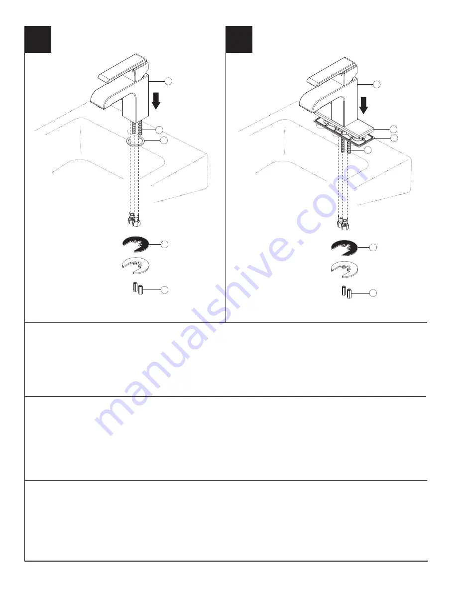 Delta Arzo 586LF Quick Start Manual Download Page 2