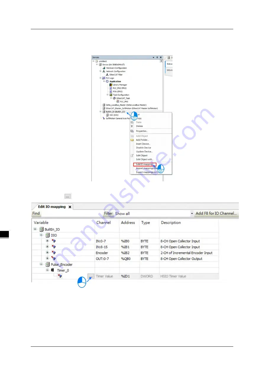 Delta AX-3 Series Operation Manual Download Page 232