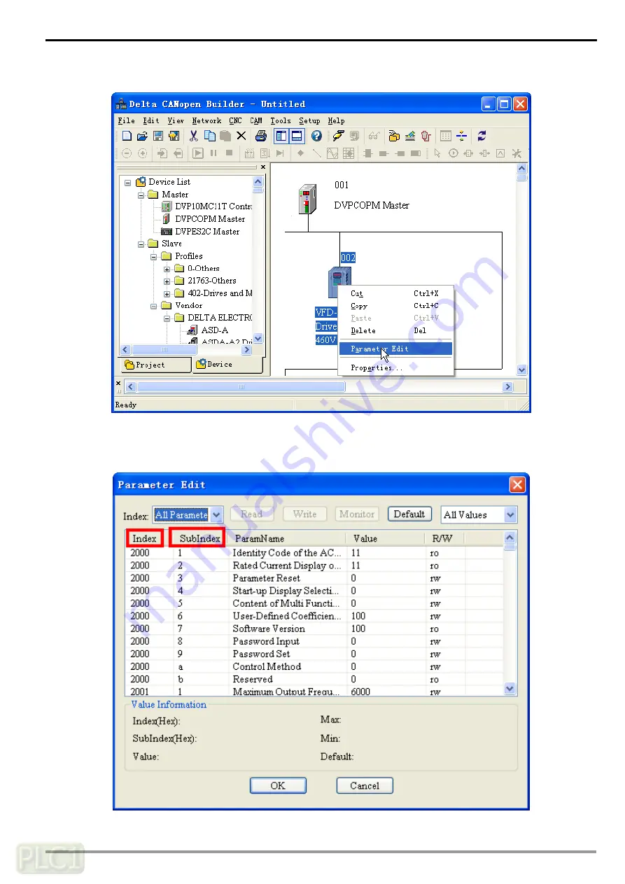 Delta CANopen DVPCOPM-SL Скачать руководство пользователя страница 34