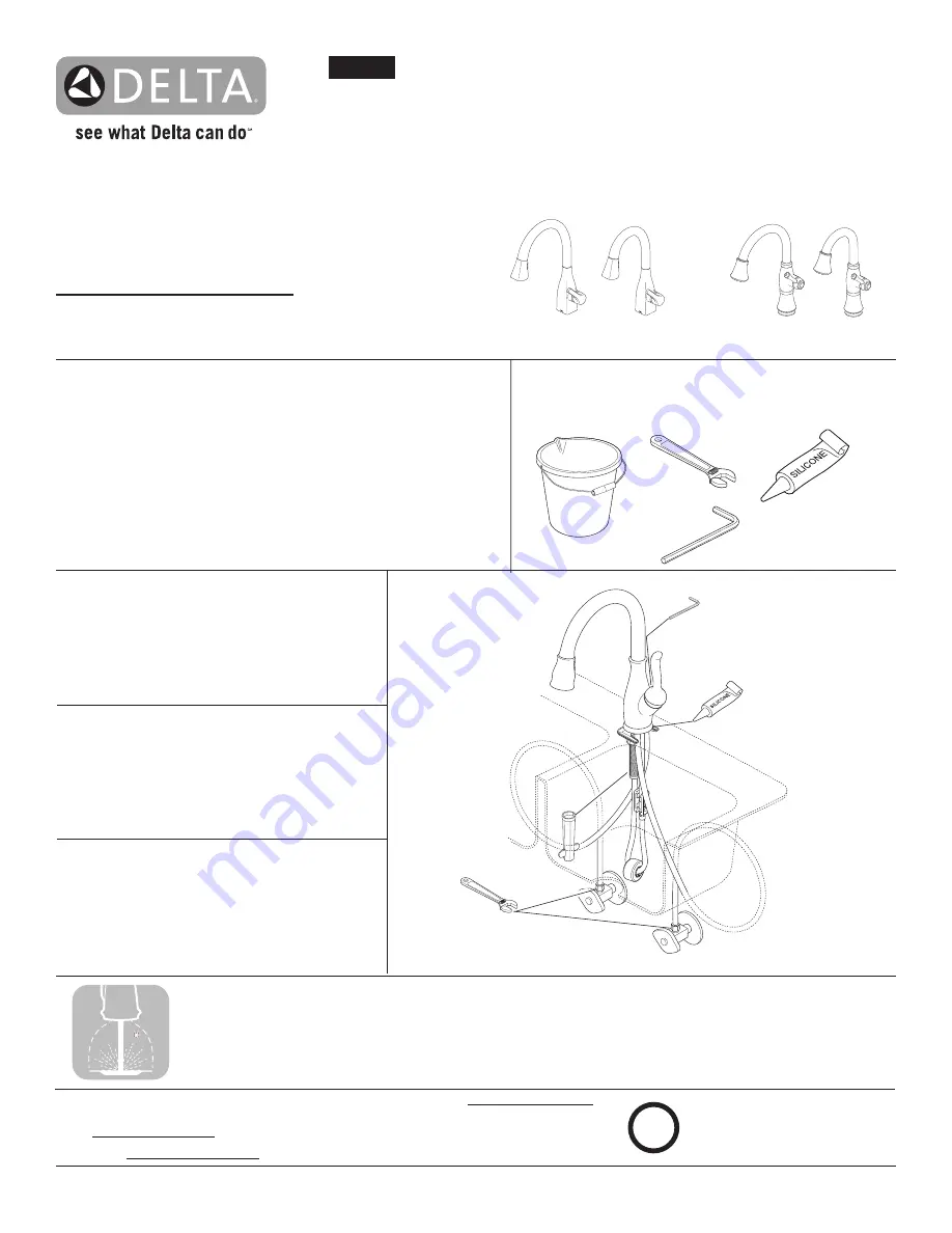 Delta CASSIDY 9197-DST Manual Download Page 1