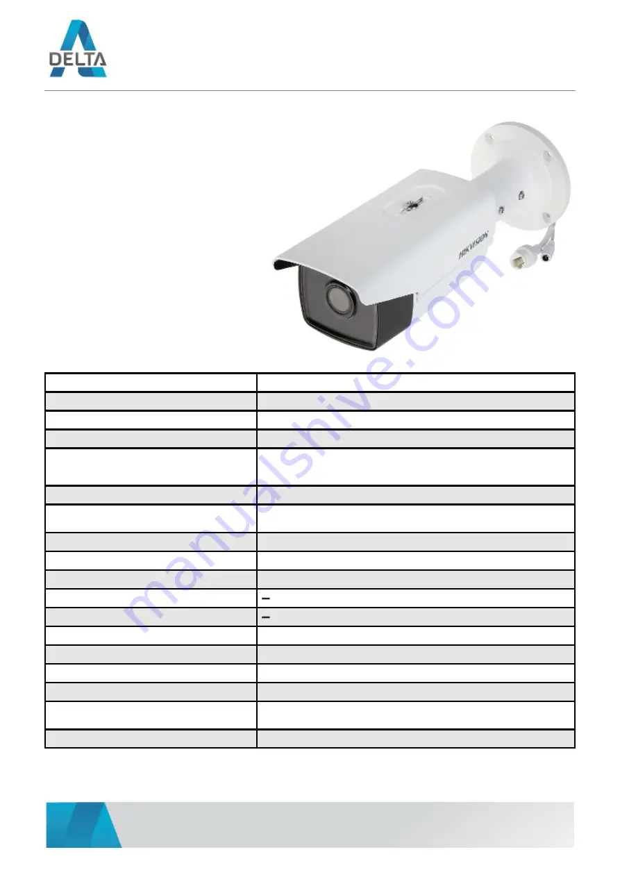 Delta DS-2CD2T25FWD-I5 Скачать руководство пользователя страница 2