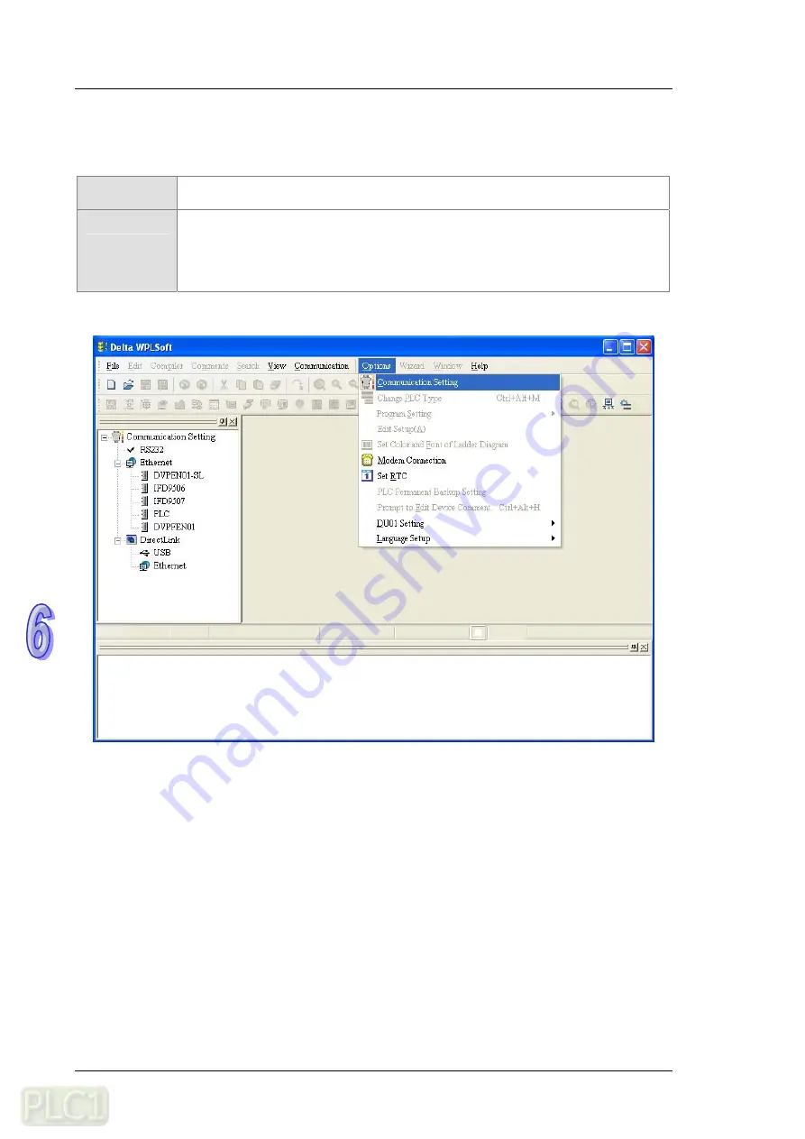 Delta DVP-FEN01 Operation Manual Download Page 42