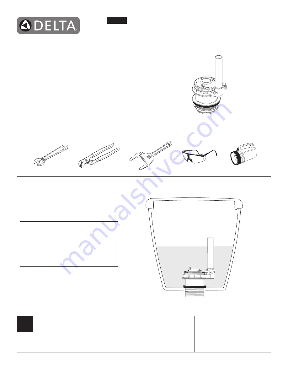 Delta FlushIQ RP76681 Скачать руководство пользователя страница 1