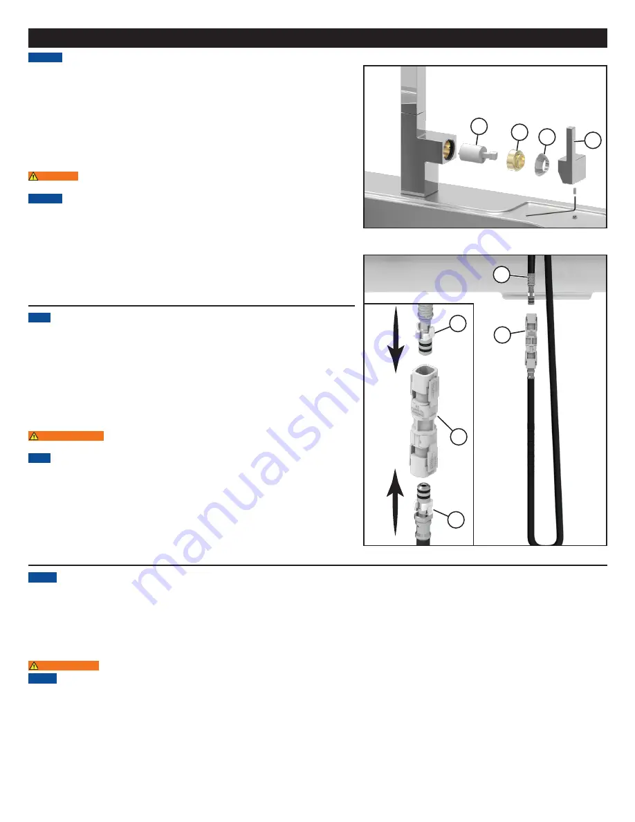 Delta Junction 930LF Series Instruction Sheet Download Page 8