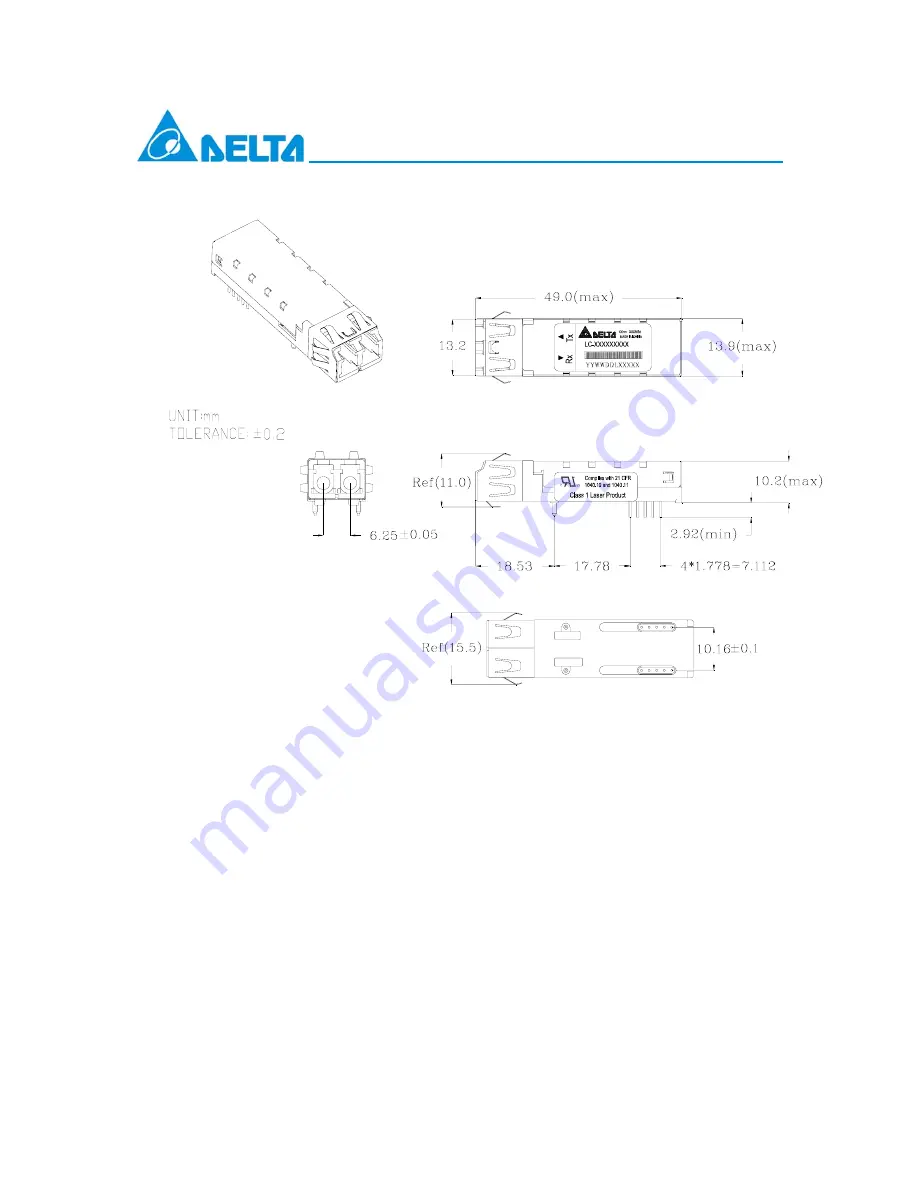 Delta LC-1250xxxx Series Скачать руководство пользователя страница 8