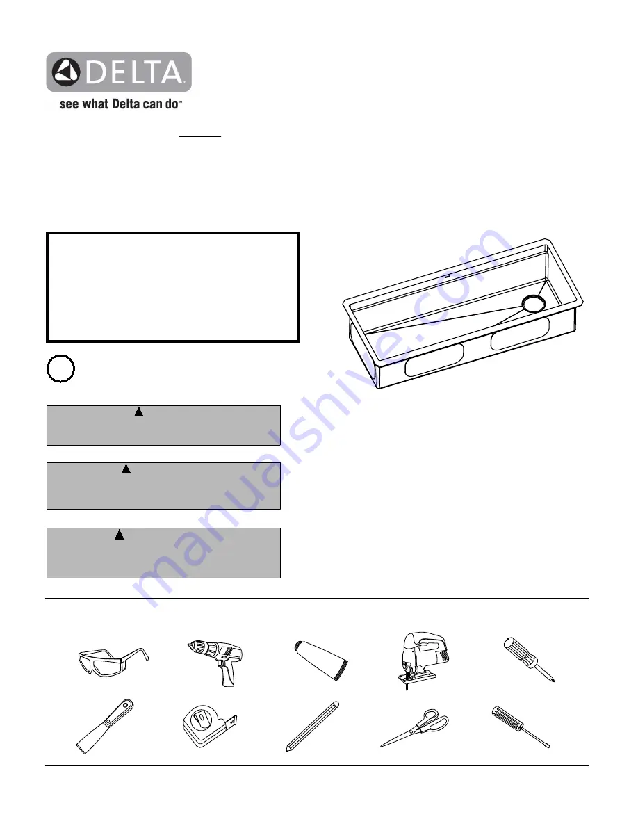 Delta LORELAI 95BA132 Manual Download Page 1