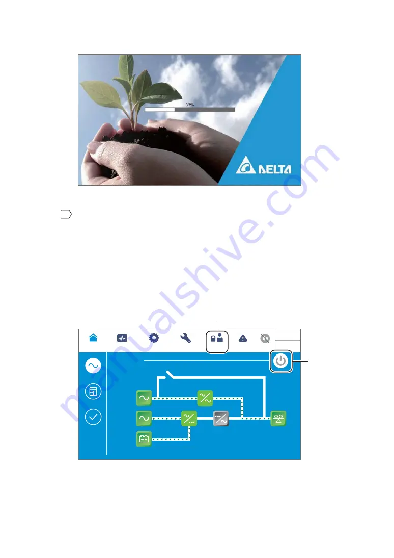 Delta Modulon DPH 200kVA User Manual Download Page 124