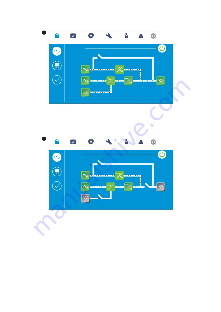 Delta Modulon DPH 200kVA User Manual Download Page 182