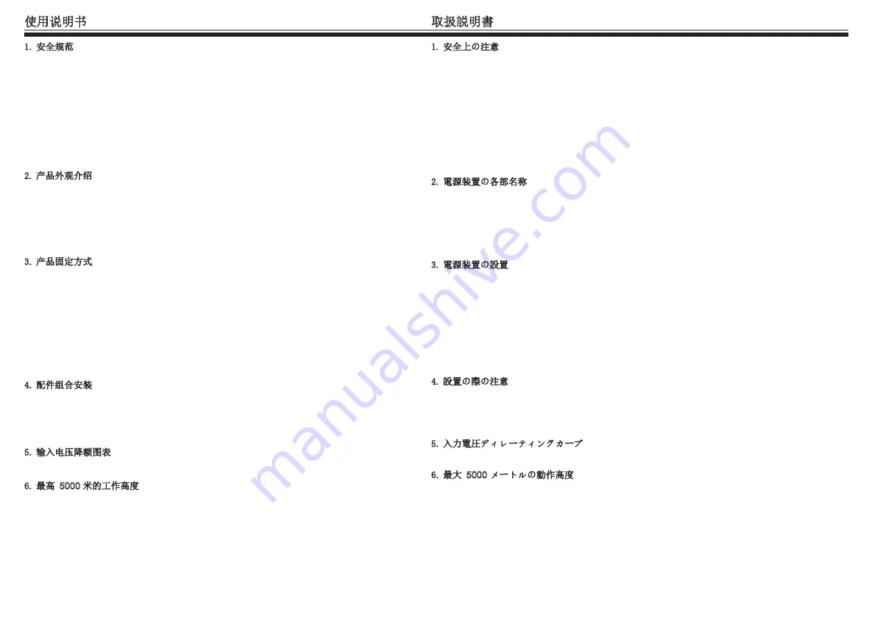 Delta PCM-48V600W1B Series Instruction Manual Download Page 2