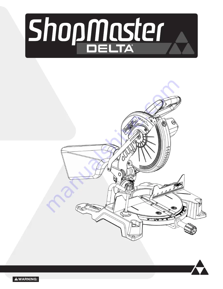 Delta ShopMaster S26-262LS Скачать руководство пользователя страница 1