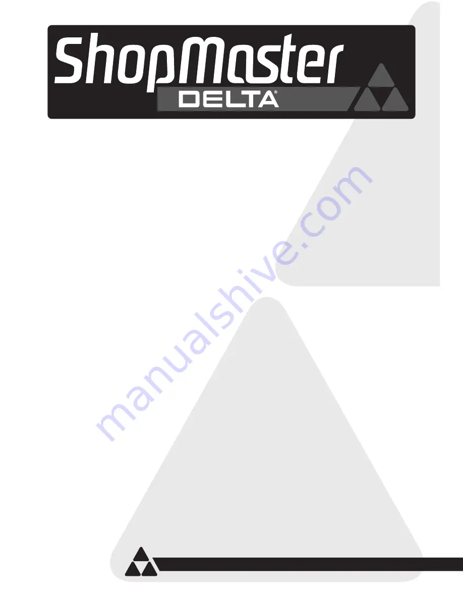 Delta ShopMaster S36-269 Instruction Manual Download Page 35