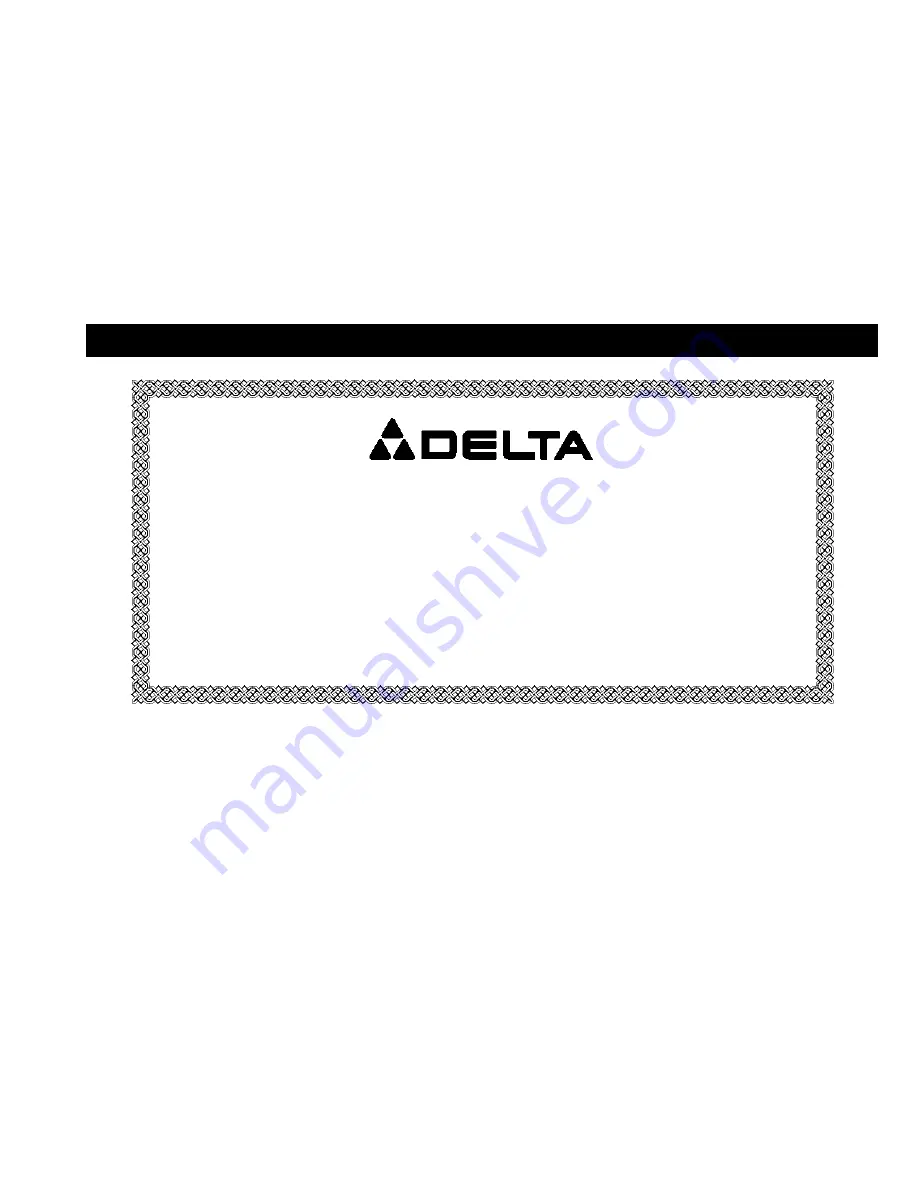 Delta T2-30 Instructions Manual Download Page 11